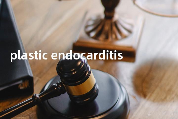 plastic endocarditis单词图解，单词释义场景配图
