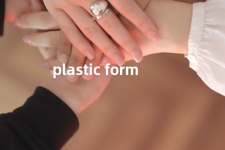 plastic form单词图解，单词释义场景配图