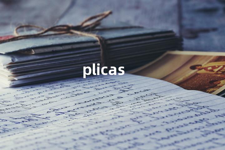 plicas单词图解，单词释义场景配图