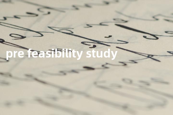 pre feasibility study单词图解，单词释义场景配图