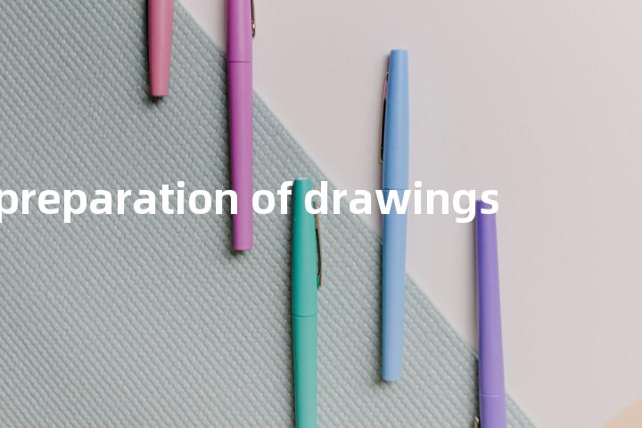 preparation of drawings单词图解，单词释义场景配图