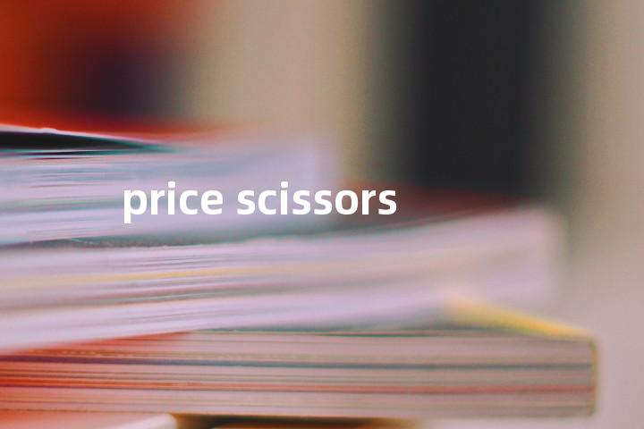 price scissors单词图解，单词释义场景配图
