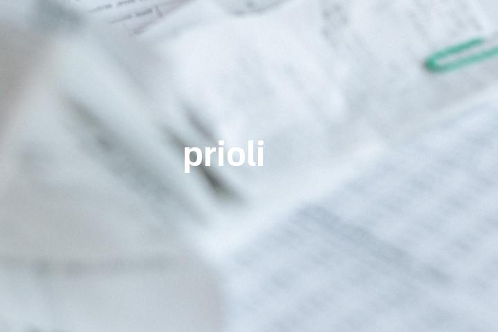 prioli单词图解，单词释义场景配图