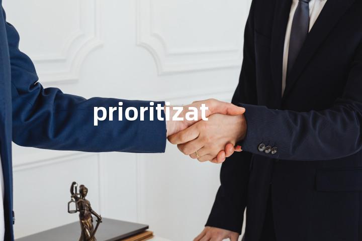 prioritization