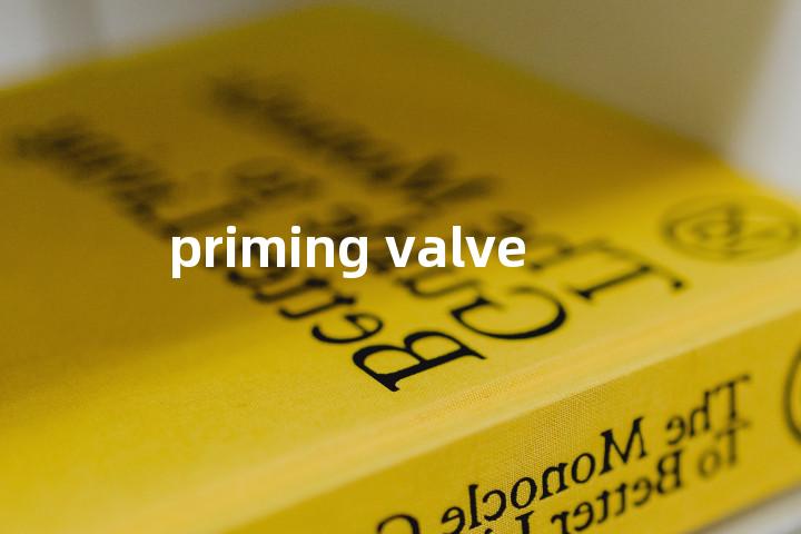 priming valve单词图解，单词释义场景配图