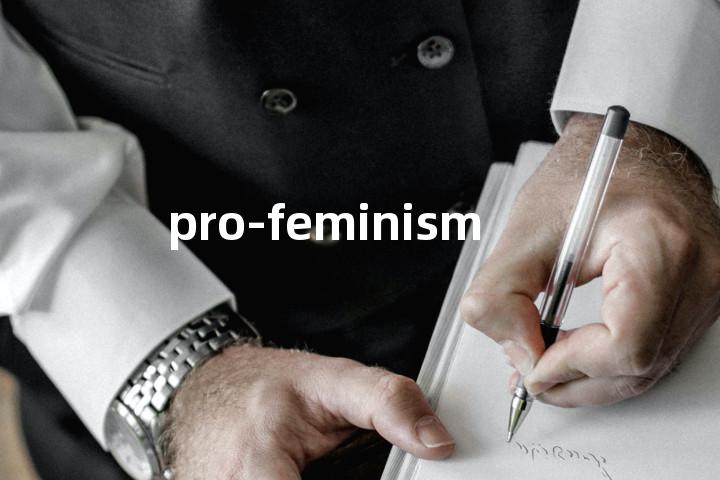 pro-feminism单词图解，单词释义场景配图