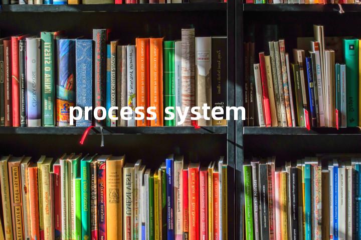 process system单词图解，单词释义场景配图