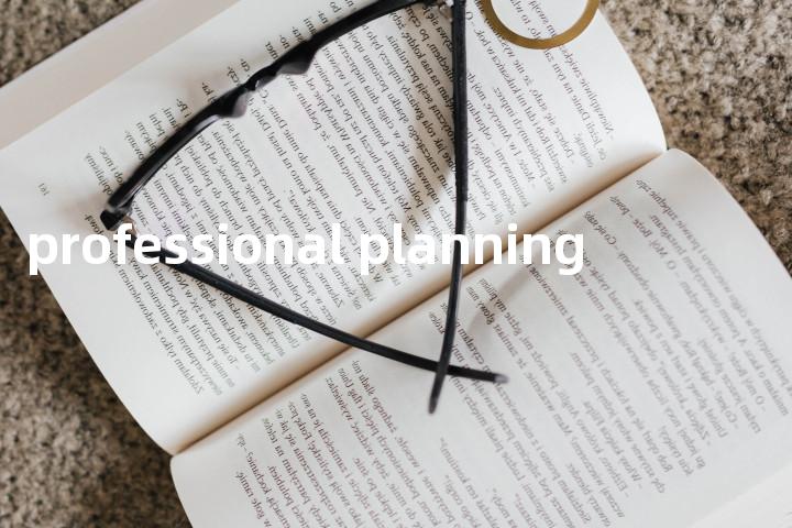 professional planning单词图解，单词释义场景配图
