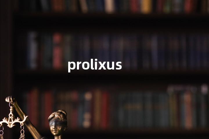 prolixus单词图解，单词释义场景配图