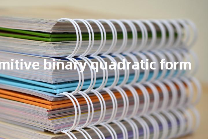 properly primitive binary quadratic form单词图解，单词释义场景配图