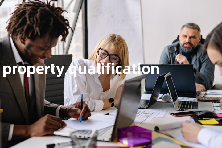 property qualification单词图解，单词释义场景配图