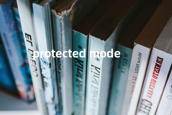 protected mode单词图解，单词释义场景配图