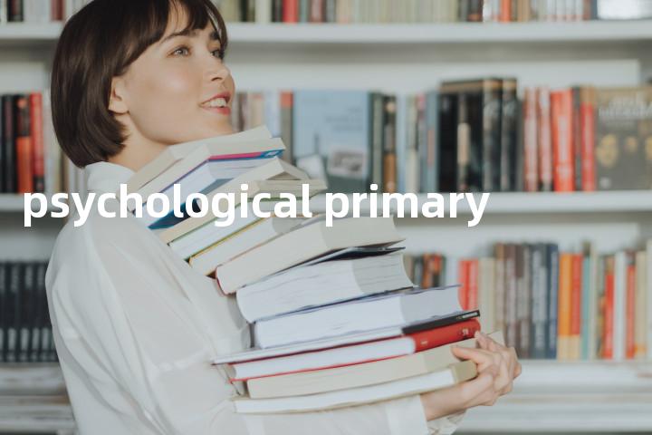 psychological primary单词图解，单词释义场景配图