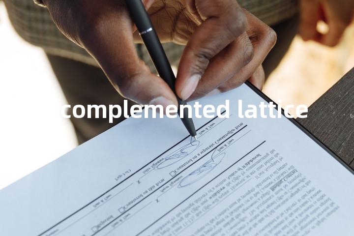 pseudo-complemented lattice单词图解，单词释义场景配图