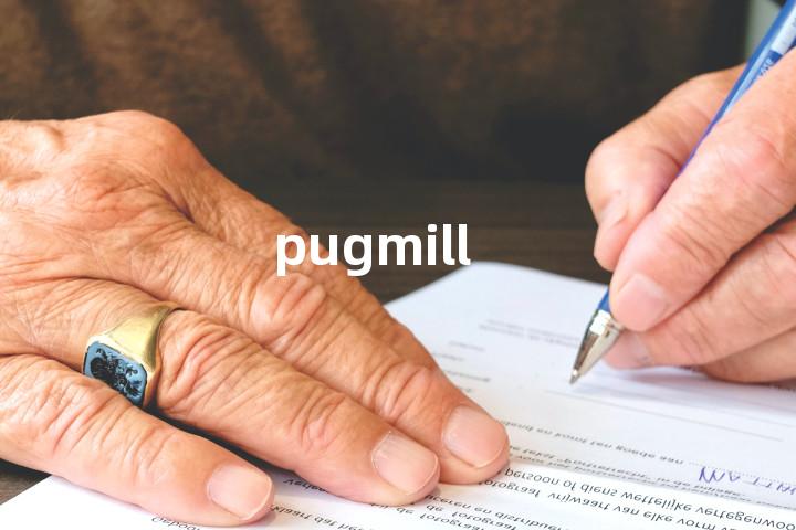 pugmill单词图解，单词释义场景配图
