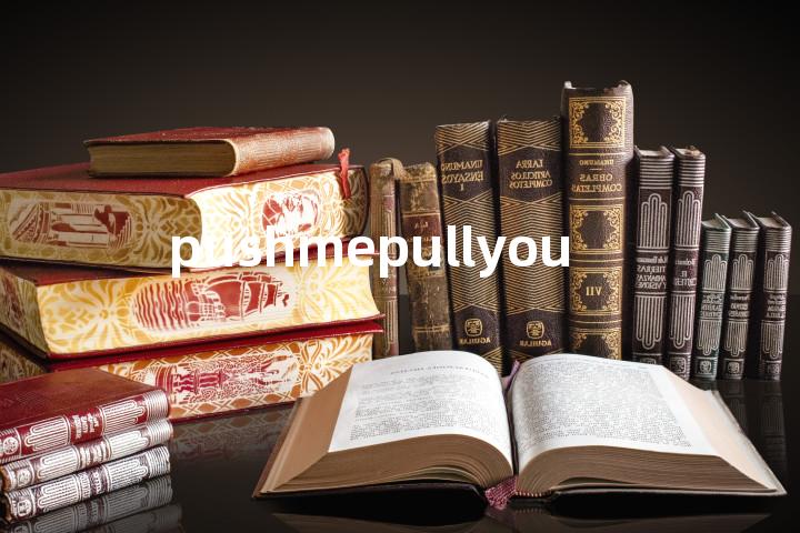 pushmepullyou单词图解，单词释义场景配图