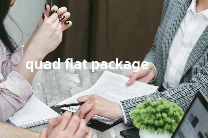 quad flat package单词图解，单词释义场景配图