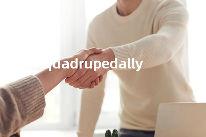 quadrupedally单词图解，单词释义场景配图