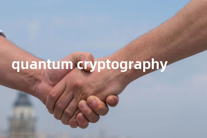 quantum cryptography单词图解，单词释义场景配图