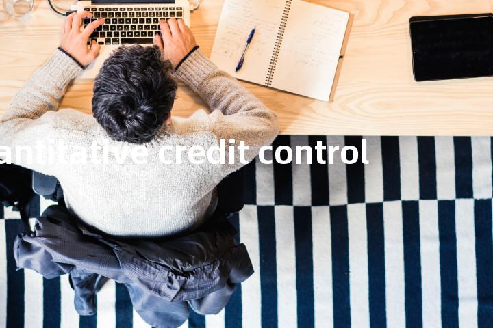 quantitative credit control单词图解，单词释义场景配图