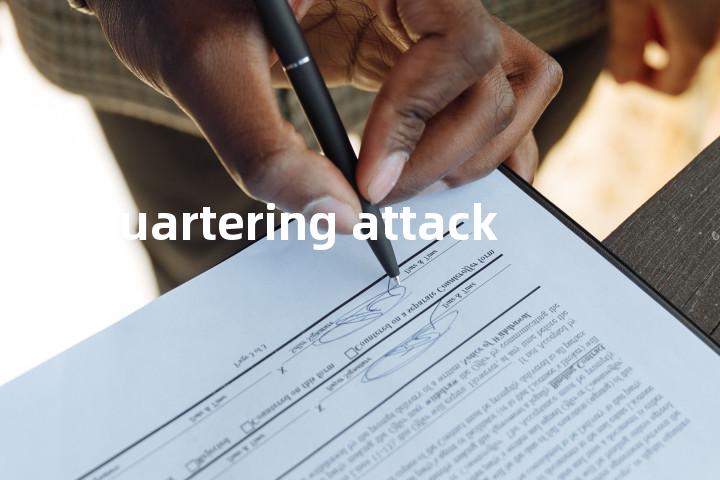 quartering attack单词图解，单词释义场景配图