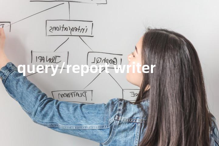 query/report writer单词图解，单词释义场景配图
