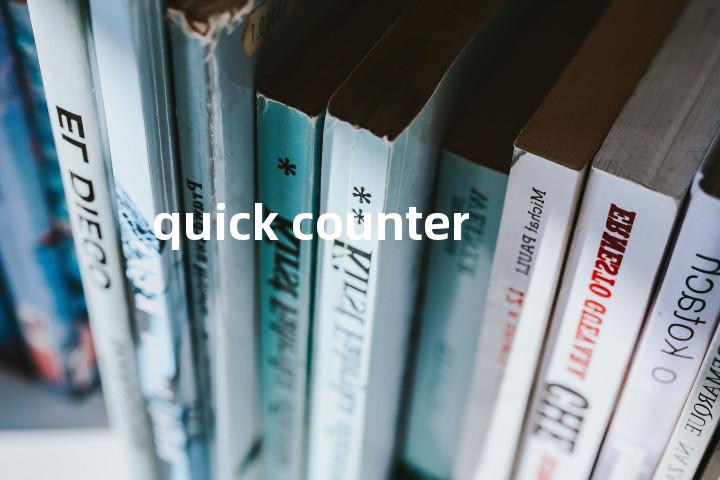 quick counter单词图解，单词释义场景配图
