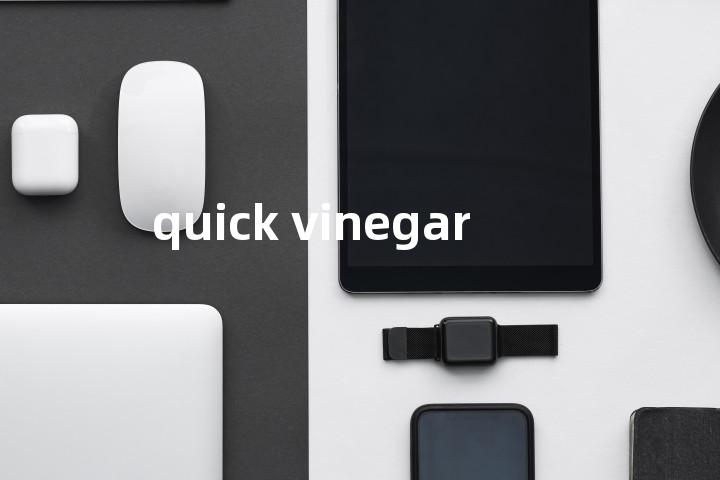 quick vinegar单词图解，单词释义场景配图