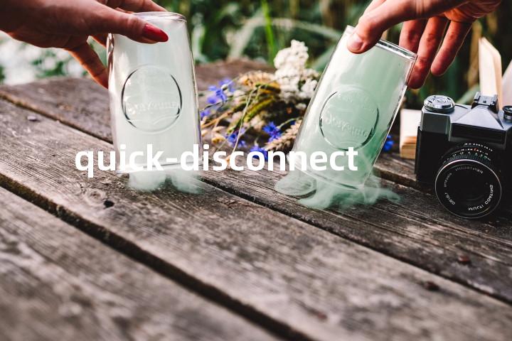 quick-disconnect单词图解，单词释义场景配图