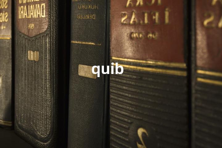 quib