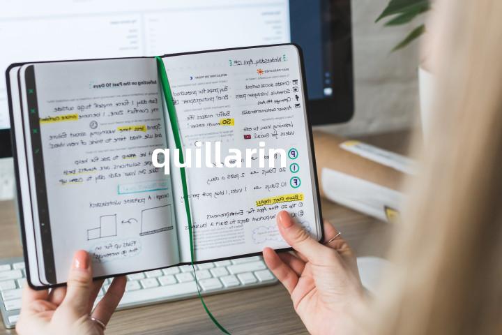 quillarin单词图解，单词释义场景配图