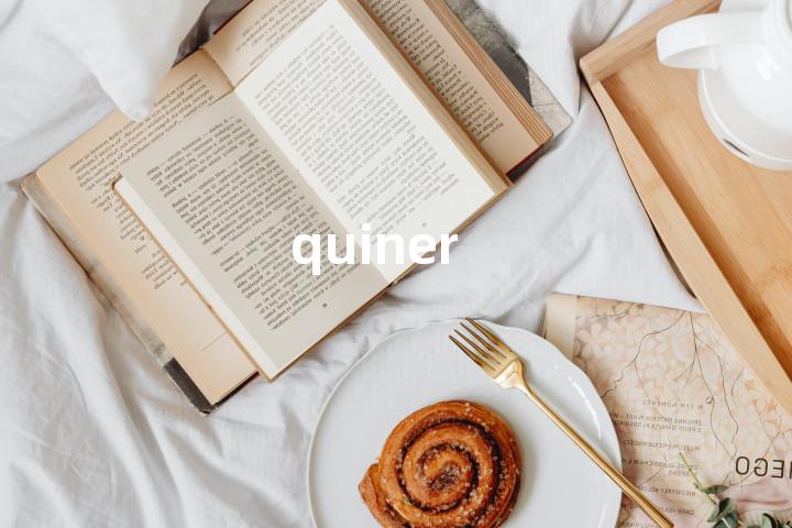 quiner单词图解，单词释义场景配图