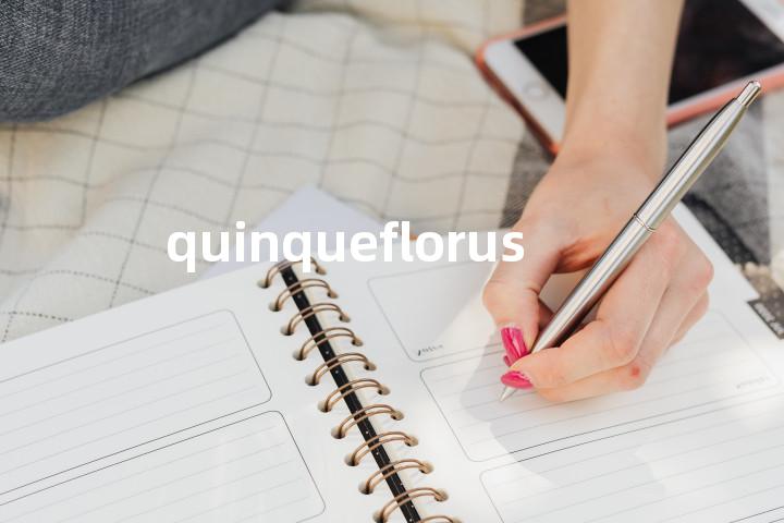 quinqueflorus单词图解，单词释义场景配图
