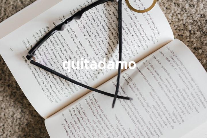quitadamo单词图解，单词释义场景配图