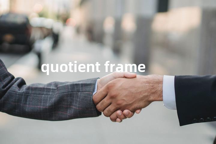 quotient frame单词图解，单词释义场景配图