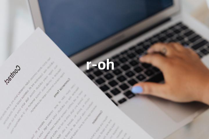 r-oh单词图解，单词释义场景配图