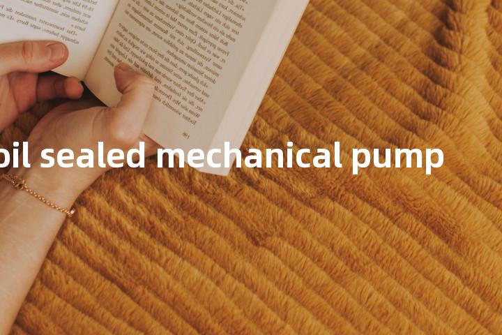 rotary oil sealed mechanical pump单词图解，单词释义场景配图