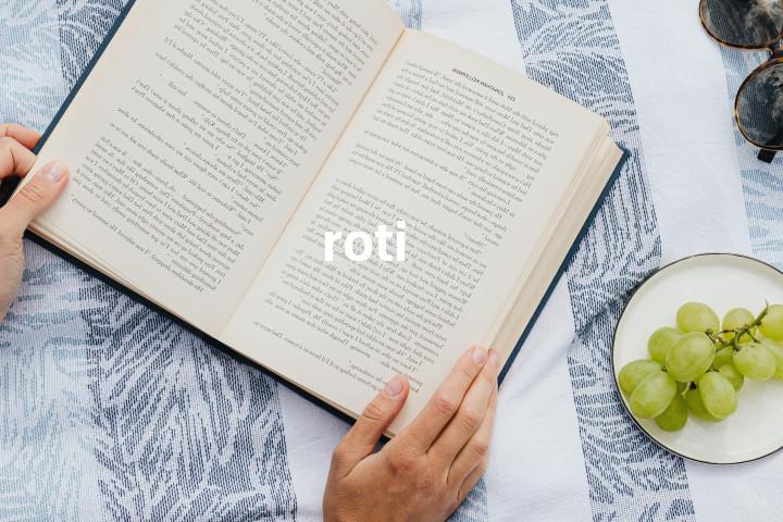 roti单词图解，单词释义场景配图