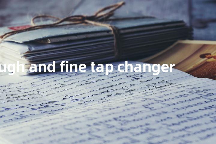 rough and fine tap changer单词图解，单词释义场景配图