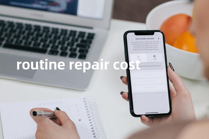 routine repair cost单词图解，单词释义场景配图