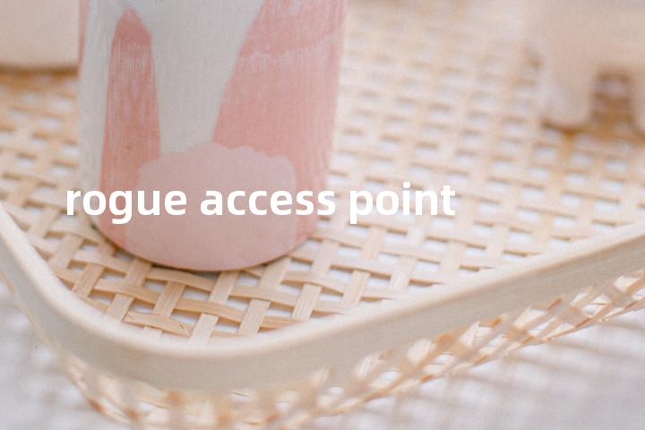 rogue access point单词图解，单词释义场景配图