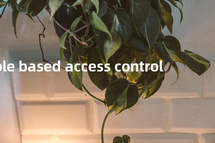 role based access control单词图解，单词释义场景配图