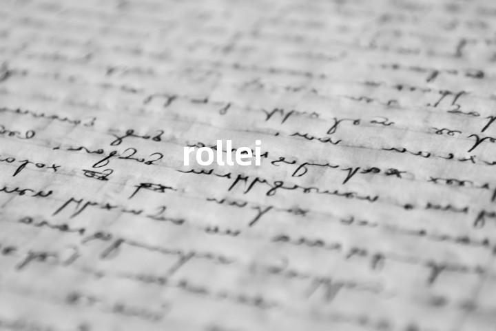 rollei单词图解，单词释义场景配图