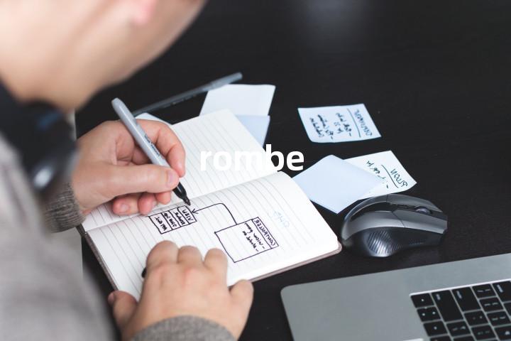 rombe单词图解，单词释义场景配图