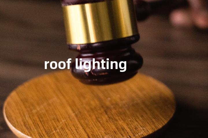 roof lighting单词图解，单词释义场景配图