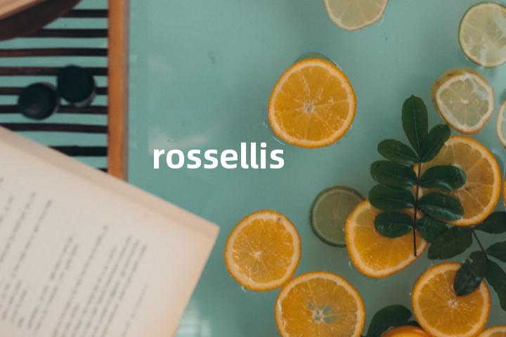 rossellis单词图解，单词释义场景配图