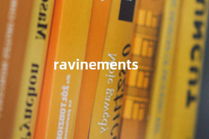 ravinements单词图解，单词释义场景配图