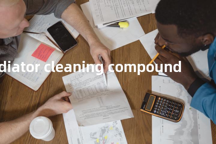 radiator cleaning compound单词图解，单词释义场景配图