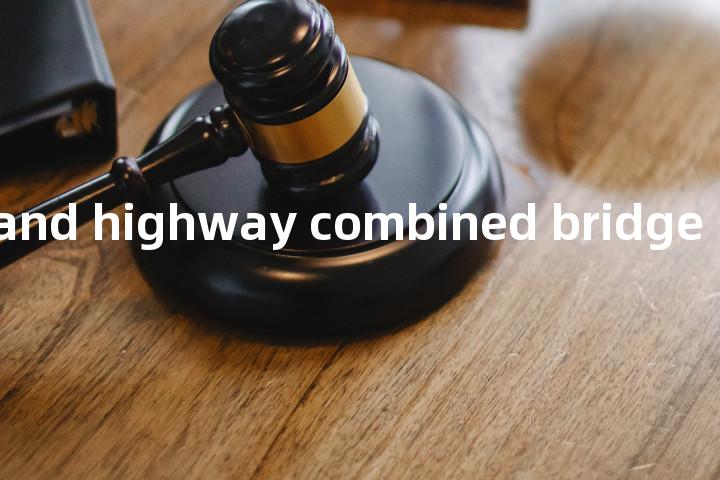 railway and highway combined bridge单词图解，单词释义场景配图