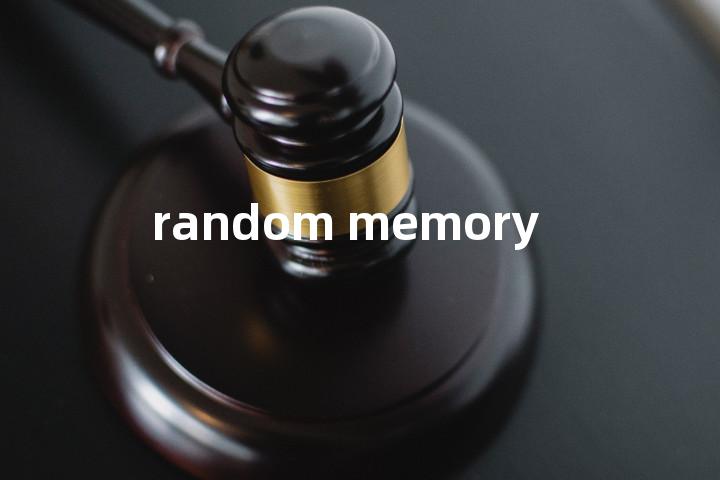 random memory单词图解，单词释义场景配图